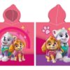 detske ponco paw patrol ružove
