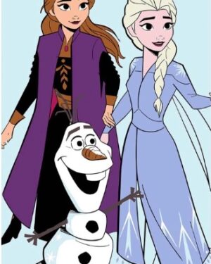detske disney uteraky frozen elsa anna olaf