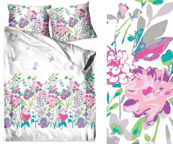 Bavlnené obliecky Flo fuksia