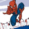 Detský uterák spiderman hero 30x50 cm