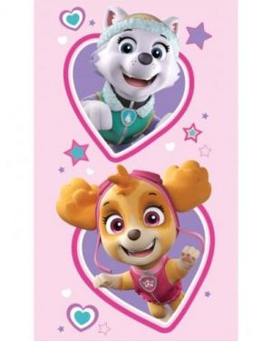Detské uteráky Paw Patrol ružové
