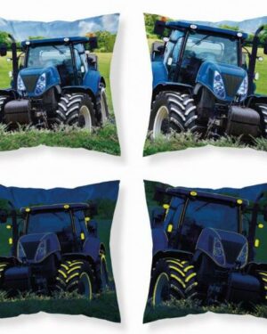 svietiace detske obliečky na vankus traktor 2