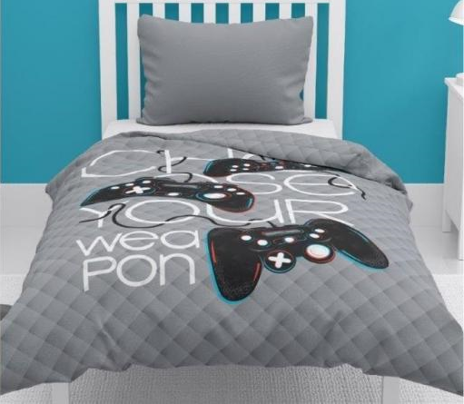detský prehoz na posteľ Playstation