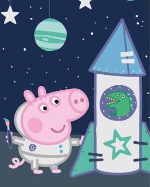 detske uteraky peppa pig astronaut